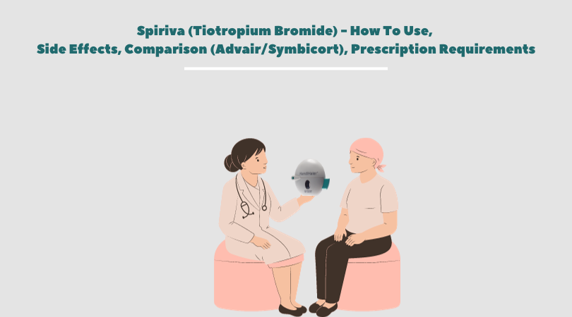 Spiriva (Tiotropium Bromide) - How To Use, Side Effects, Comparison (AdvairSymbicort), Prescription Requirements